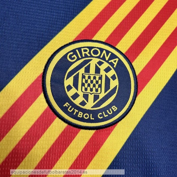 Nuevo Tailandia 3ª Camiseta Girona 24/25 Azul Baratas